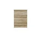 КАСТОР (KULLEN) тумба ИКЕА / IKEA 2 ящика сонома | изображение 1