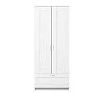 БРИМНЭС / СИРИУС Шкаф ИКЕА / IKEA комбинированный 2 двери и 1 ящик белый | изображение 1