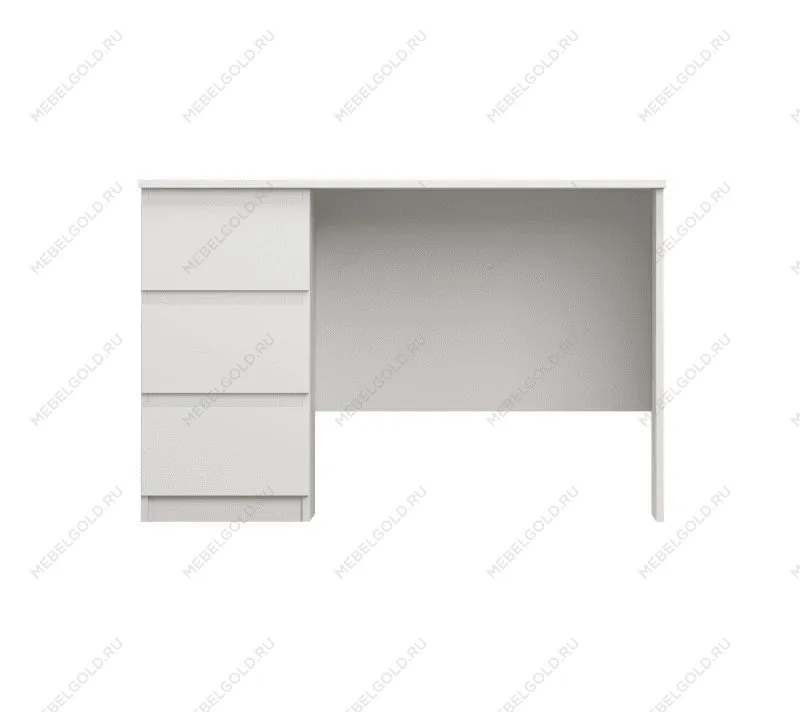 КАСТОР (KULLEN) стол письменный ИКЕА / IKEA 3 ящика 116х65 белый | изображение 2