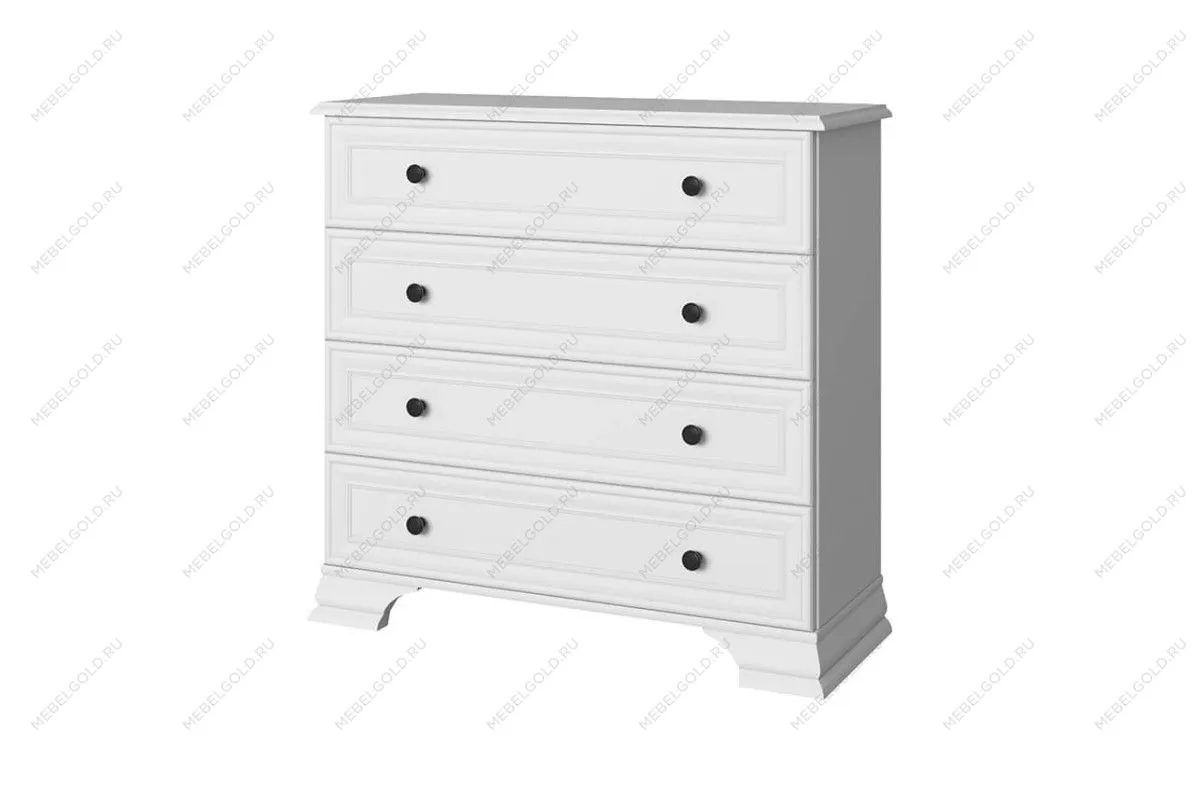Комод Тиффани 4S белый