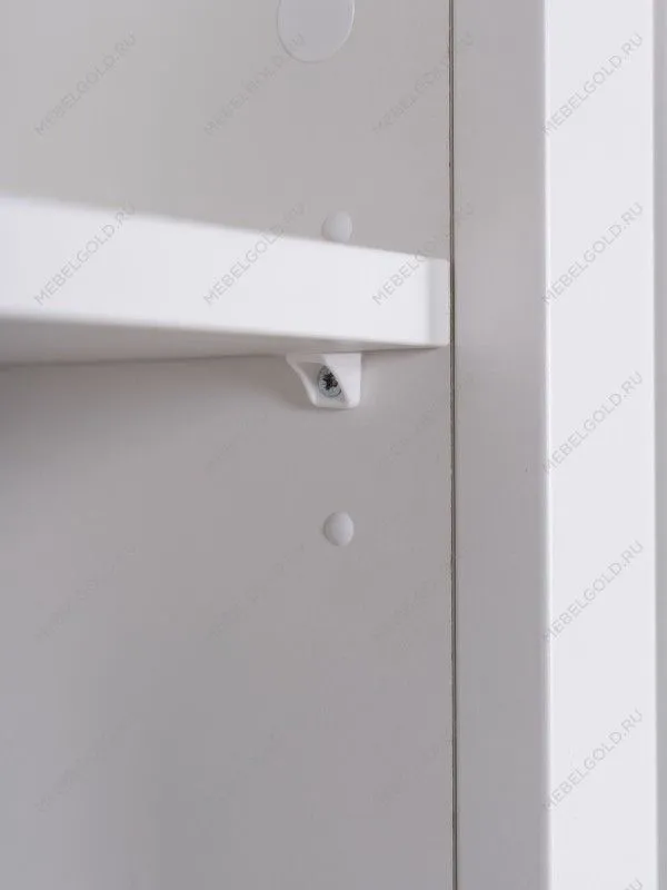 Стеллаж Сага, 50х42х215 см, белый | изображение 5