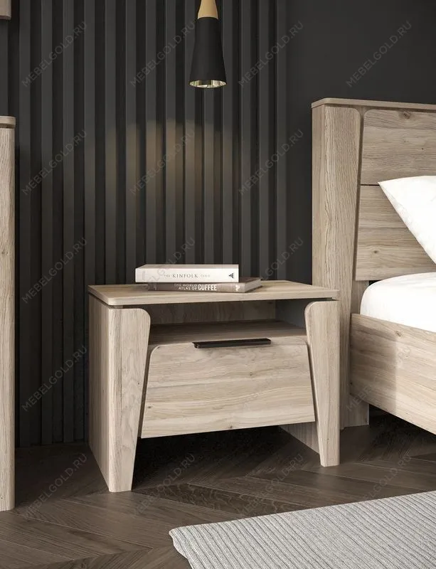 Тумба прикроватная, Юта (604*373*450) Дуб Мария, 12210 | изображение 1