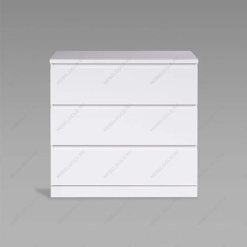 Варма Прайм 3 комод 80x77x48, белый | изображение 1