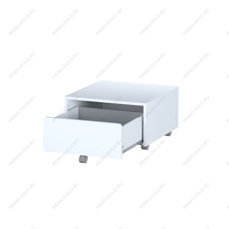 ПИКСИ тумба выкатная 52x55x31 под кровать, робкий подснежник | изображение 2