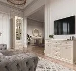 Комод большой Венеция дуб седан ВНКМ-3 | изображение 2