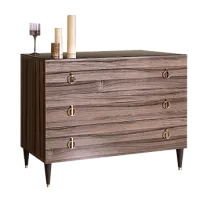 Комод Римини (Орех империя/Золото) РМКМ-1