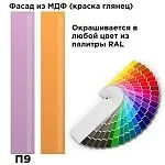 Шкаф Отис МН-039-09 П9 с фасадом МДФ (краска глянец RAL) | изображение 1