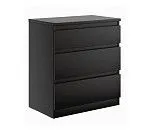 КАСТОР (KULLEN) комод ИКЕА / IKEA 3 ящика Дуб Венге | изображение 3