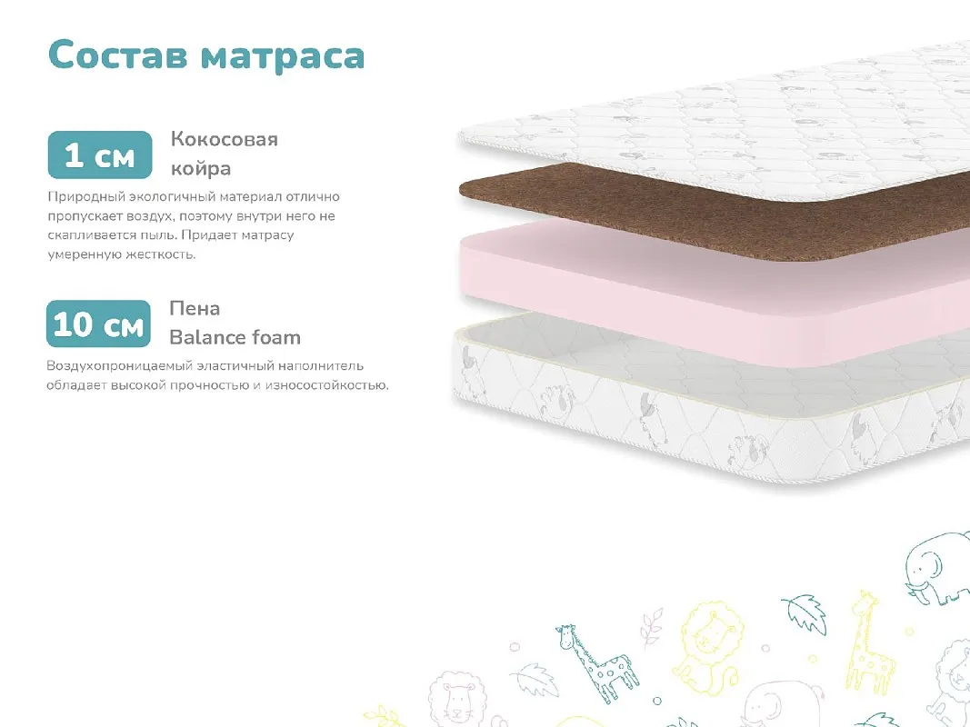 Матрас Умка 60х140 | изображение 1