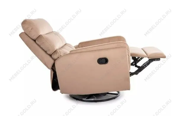 Кресло Signal ARGOS Velvet раскладное (бежевый) | изображение 1
