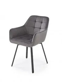 Стул кухонный Halmar K588 (серый/черный)