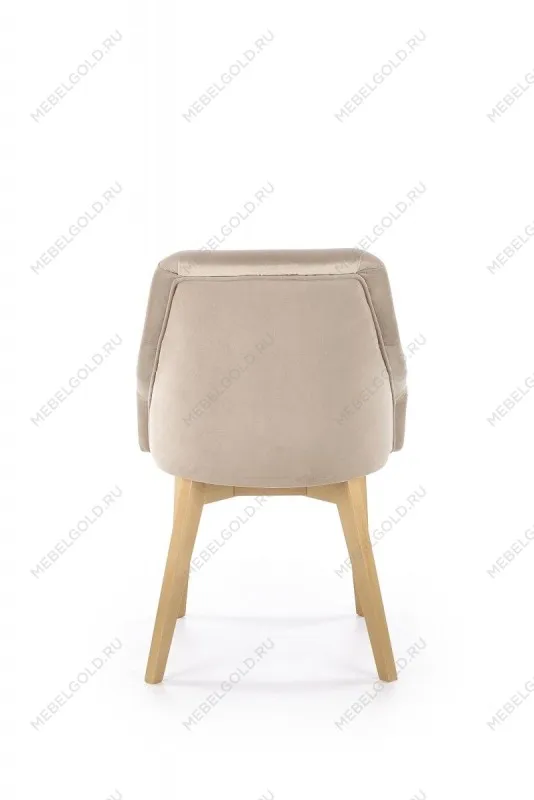 Стул кухонный Halmar TOLEDO 2 (дуб медовый/solo 252) | изображение 4