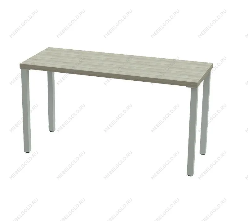 ИНГАР стол письменный ИКЕА / IKEA 1/ТТ 120x75x55, дуб беленый/белый | изображение 2