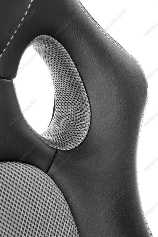 Кресло компьютерное Halmar BERKEL (черный/серый) | изображение 6