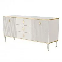 Комод для гостиной Римини СОЛО (слоновая кость золото) РМКМ-4 (s) - Выставка Балашиха