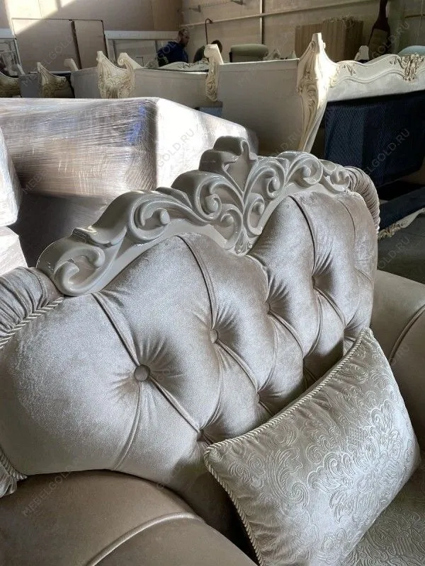 Кресло Патрисия серый глянец | изображение 3