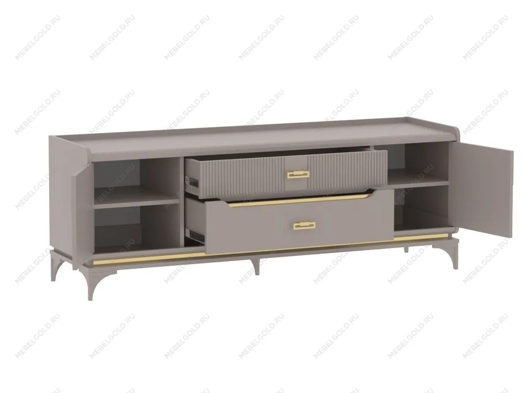 Доп.крышка для тумбы ТВ, Сиде (1568*396*16) Мокко, 32010 | изображение 2