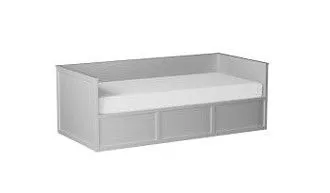 Кровать 900 с подъемным механизмом, Фрея (2082*990*744) Белый, 12523