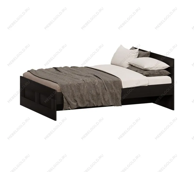 БРИМНЭС / СИРИУС кровать двойная ИКЕА / IKEA 140х200 Дуб Венге | изображение 1