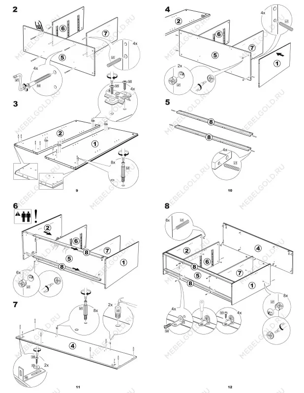 Тумба Сириус, 2 двери со стеклом и 3 ящика, 156х41х95 см, дуб сонома | изображение 17
