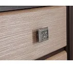 Тумба прикроватная Коен KOM1S Венге/Штрокс (NEW) | изображение 2