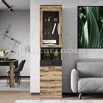 Шкаф с витриной Джаггер 1V1D1SN