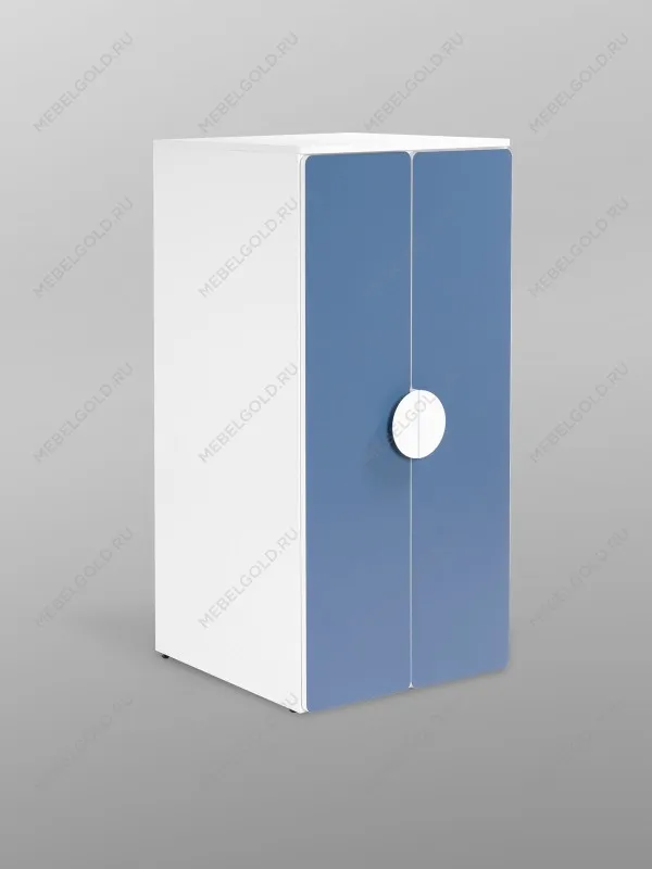 Шкаф Пикси распашной, с двумя дверьми и полкой 60х57х120, озорной василек | изображение 12