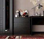 КАСТОР (KULLEN) комод ИКЕА / IKEA 3 ящика Дуб Венге | изображение 4