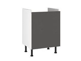 Стол под мойку СМ-60, Виста (600*520*870) Экокожа Серый, 26610