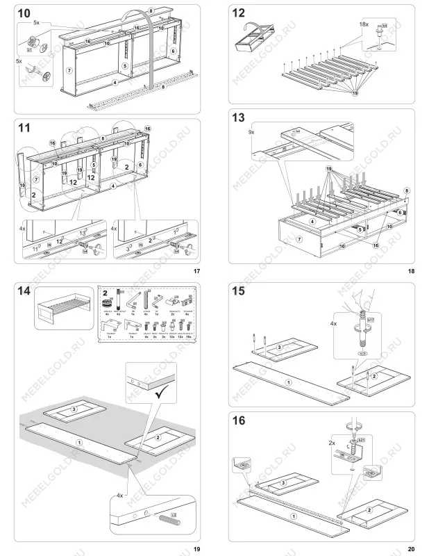 Кровать раздвижная Сириус, с ящиками, 90х200/180х200 см, дуб сонома | изображение 23