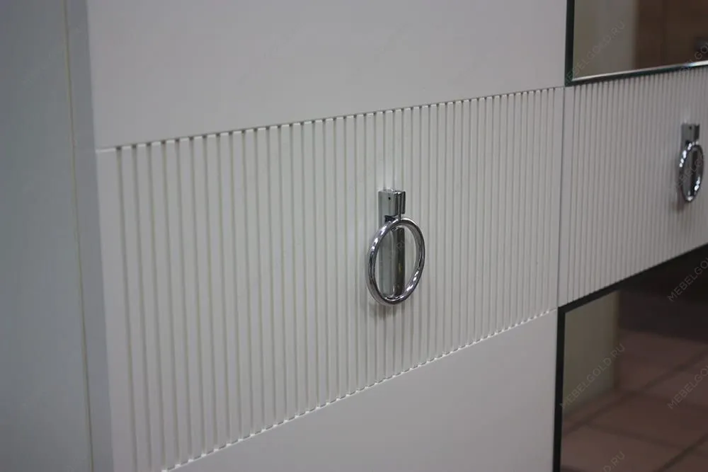 Лобня - Стол туалетный Римини СОЛО (белый серебро) РМСТ-1 (s) | изображение 10