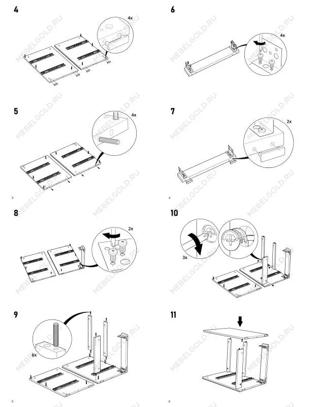 Тумба прикроватная Варма, 2 ящика, 40х55х40 см, шпон натурального дерева, ясень черный | изображение 18