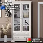 Шкаф-витрина Стилиус REG2W2S (Лиственница сибирская) | изображение 1