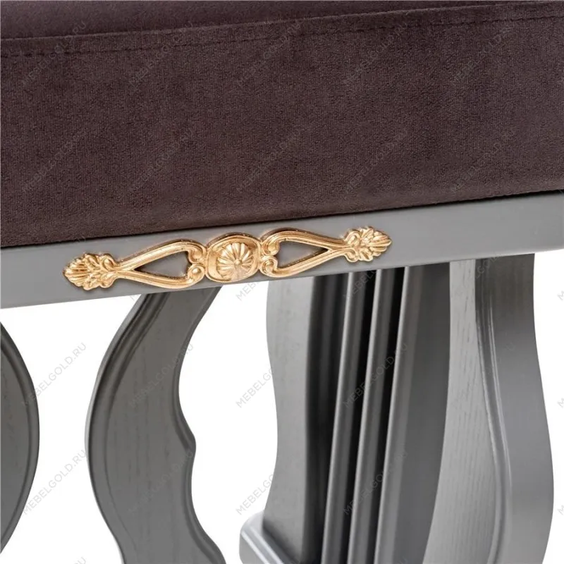 Банкетка Джульетта (Серый ясень / ткань V 19) | изображение 4