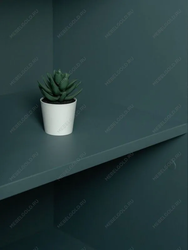 Стеллаж Сага, 50х42х215 см, темно-бирюзовый | изображение 3