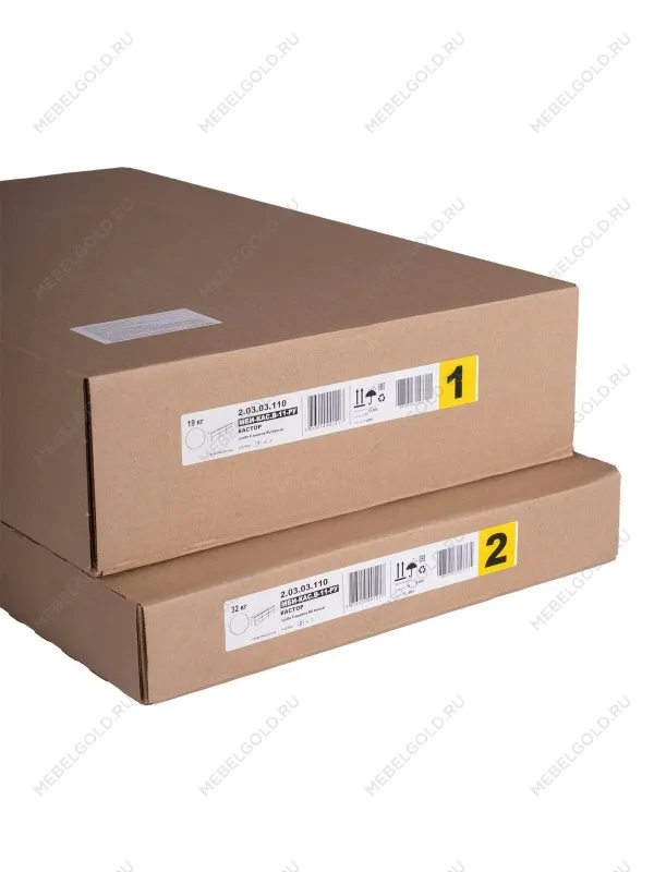 Тумба для ТВ Кастор, 6 ящиков, 194х40х54 см, серая | изображение 12