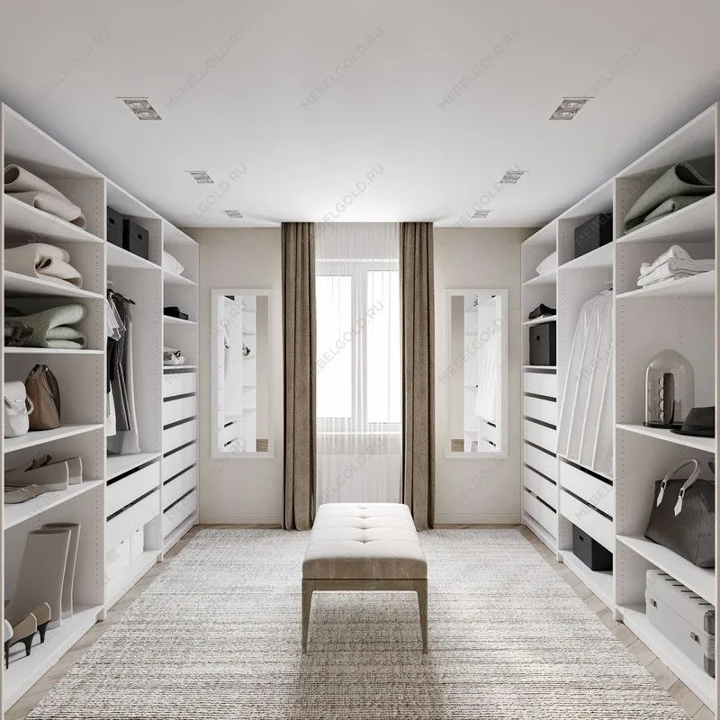 Ящик МАКС длинный выдвижной в двухдверный узкий шкаф, ДСП, цвет белый | изображение 3