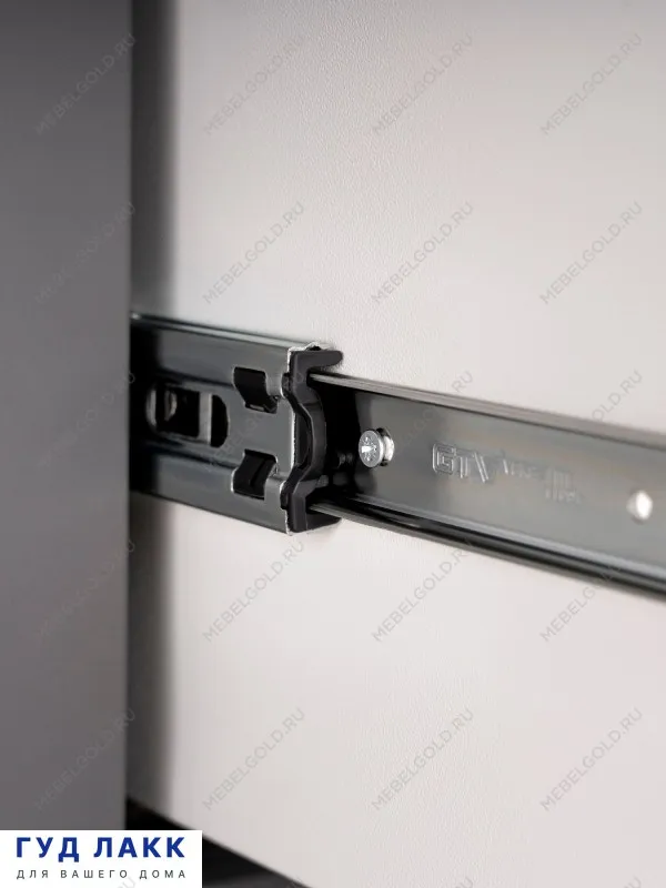 Комод Сага, 92х51х100 см, серый/ясень | изображение 3