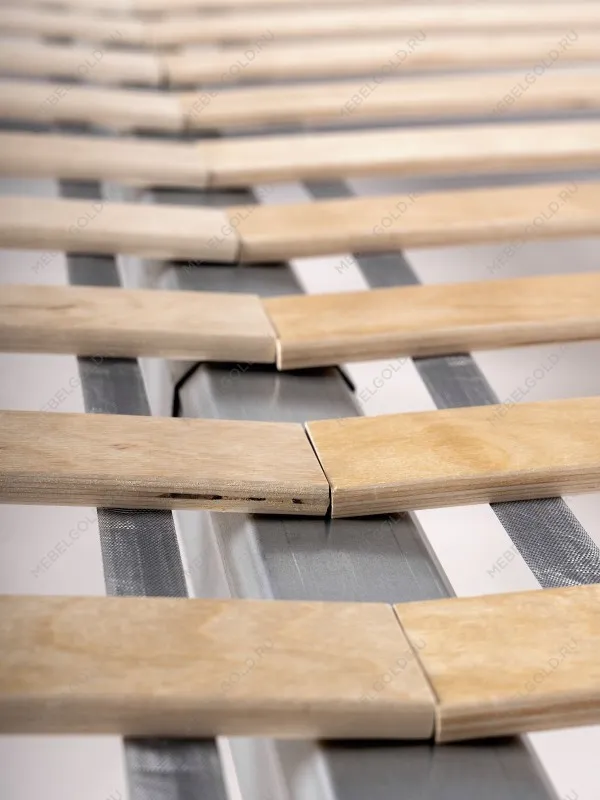 Кровать двуспальная Сага, 140х200 см, белая/ясень | изображение 6