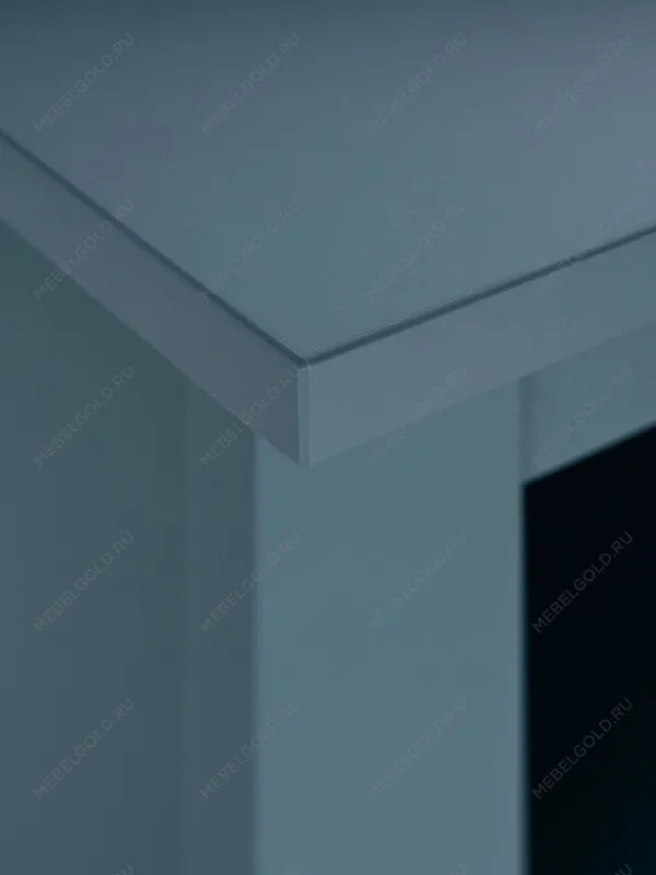 Тумба Сага, 2 ящика, 91х42х63 см, темно-бирюзовая | изображение 4