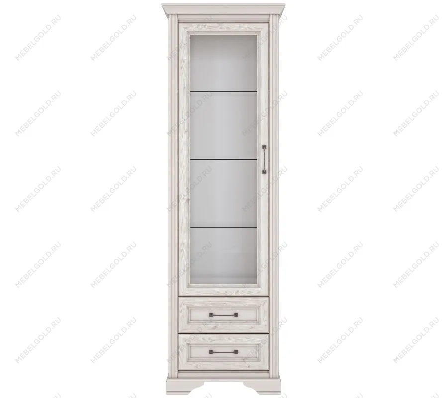 Шкаф-витрина Стилиус REG1W2S (Лиственница сибирская)