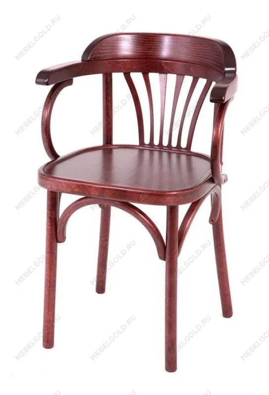 Стул Михаэль твердый (махагон) | изображение 2