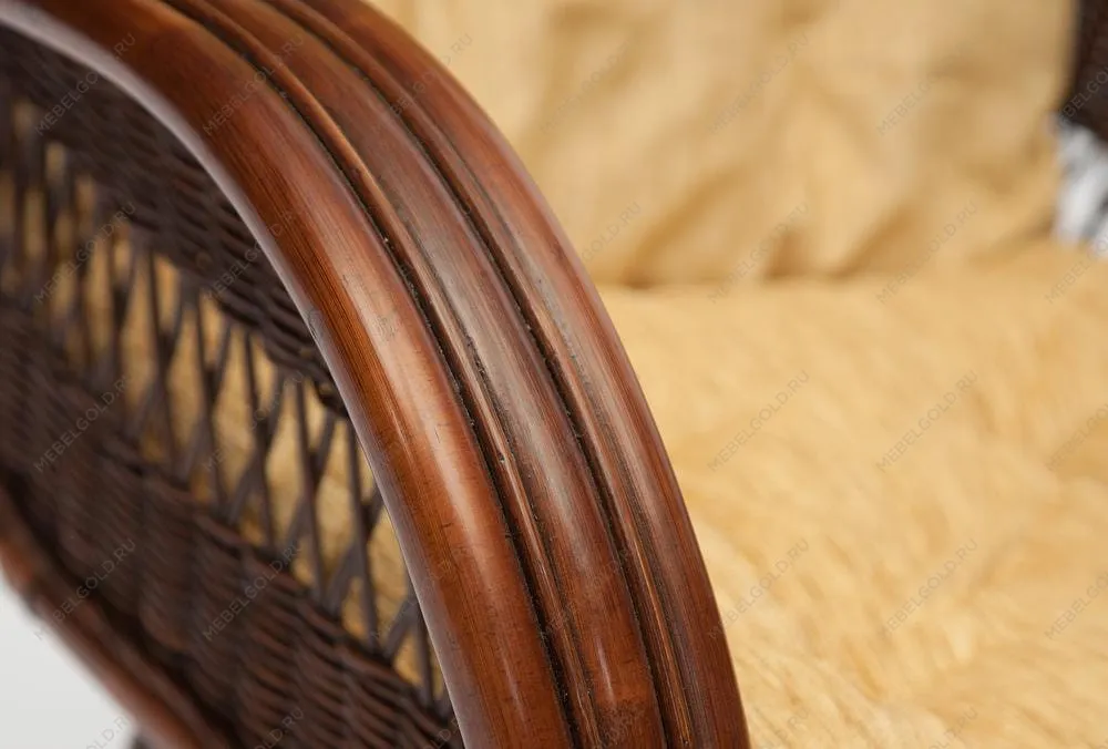 Кресло-качалка ANDREA Relax Medium с подушкой Античный орех | изображение 7