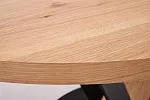 Стол обеденный Halmar FANIS OKRAGLY 120 (натуральный/черный) | изображение 14