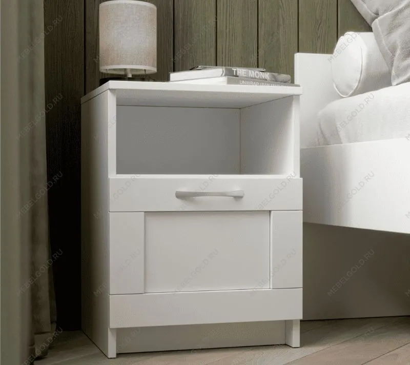 БРИМНЭС / СИРИУС тумба ИКЕА / IKEA белая | изображение 4