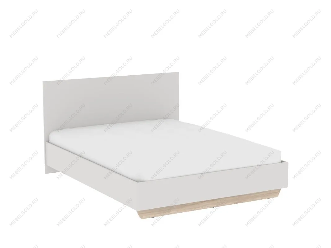 Кровать (каркас) 1600, Аврора (1666*2063*1004) Дуб Мария/Кашемир, 12708