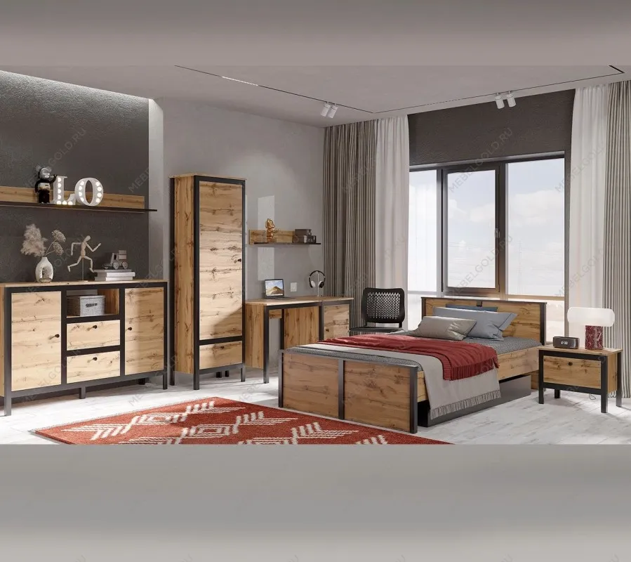 Кровать Лофт LOZ120х200 | изображение 9