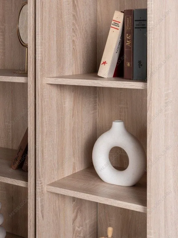 Стеллаж Сириус, 5 полок, 39х34х190 см, дуб сонома | изображение 1