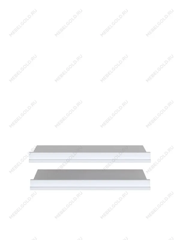 Комплект полок для обуви МОБИ (MOBI) POLB/75 (2 шт.) к шкафу REG/75, белый | изображение 2