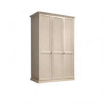Шкаф 3-х дв. (без зеркал) для платья и белья Венеция дуб седан ВНШ2/3